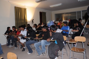 Estudiates del Liceo Likan Antai / Students in Liceo Likan Antai